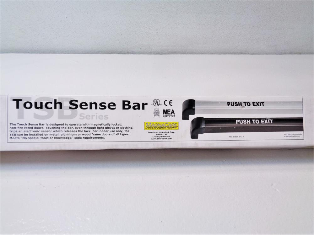 Securitron Assa Abloy Touch Sense Bar for Exit Door, 46" Length